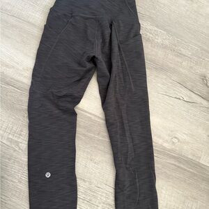 lululemon athletica Dark Gray Leggings